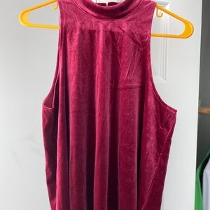 Abercrombie and Fitch cranberry tank top